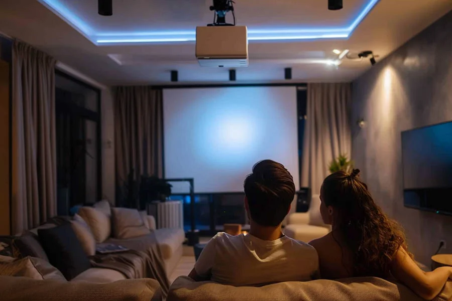 projector for home with screen